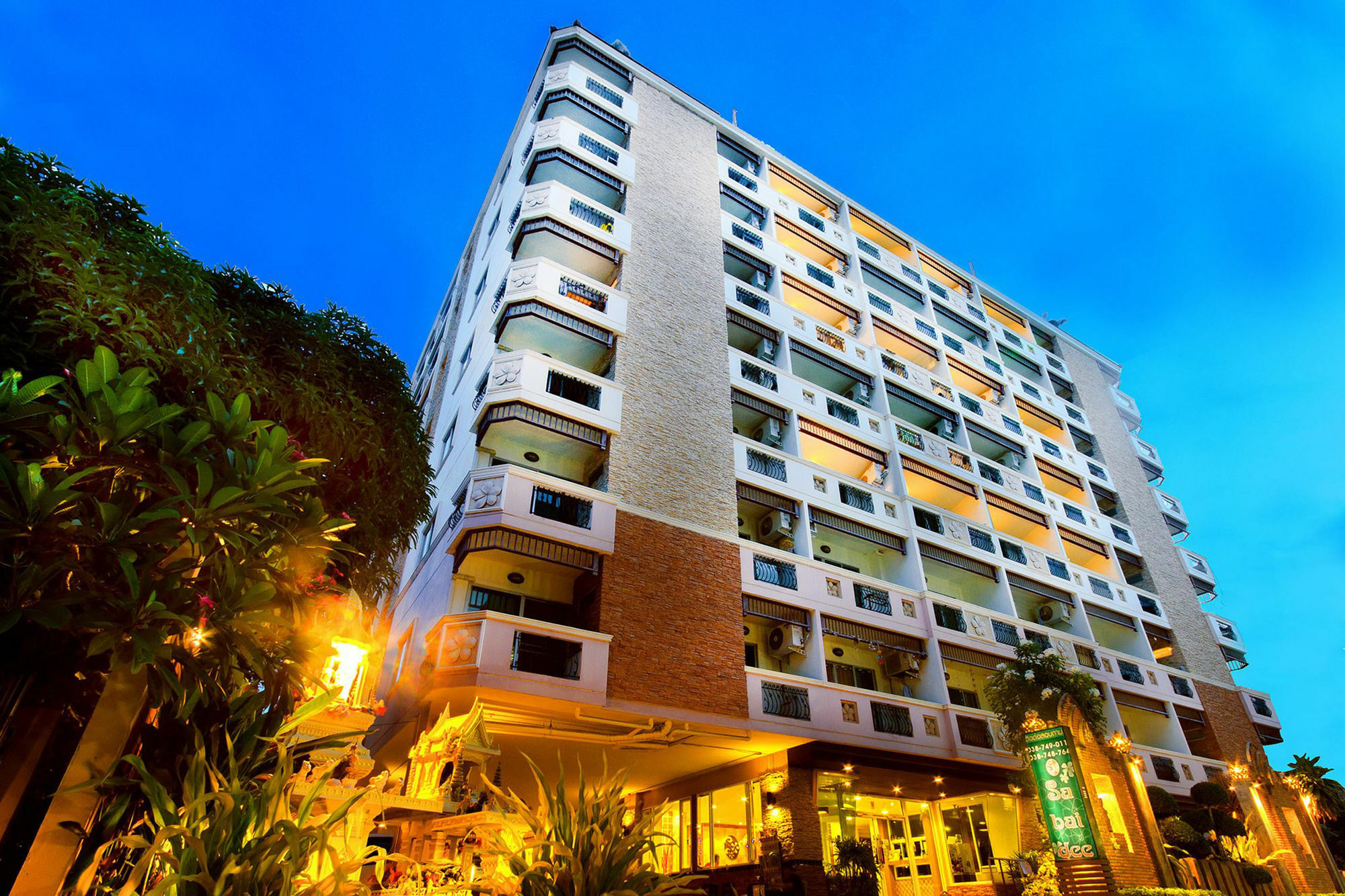 Sa-Bai-Dee Condo Çonburi Dış mekan fotoğraf
